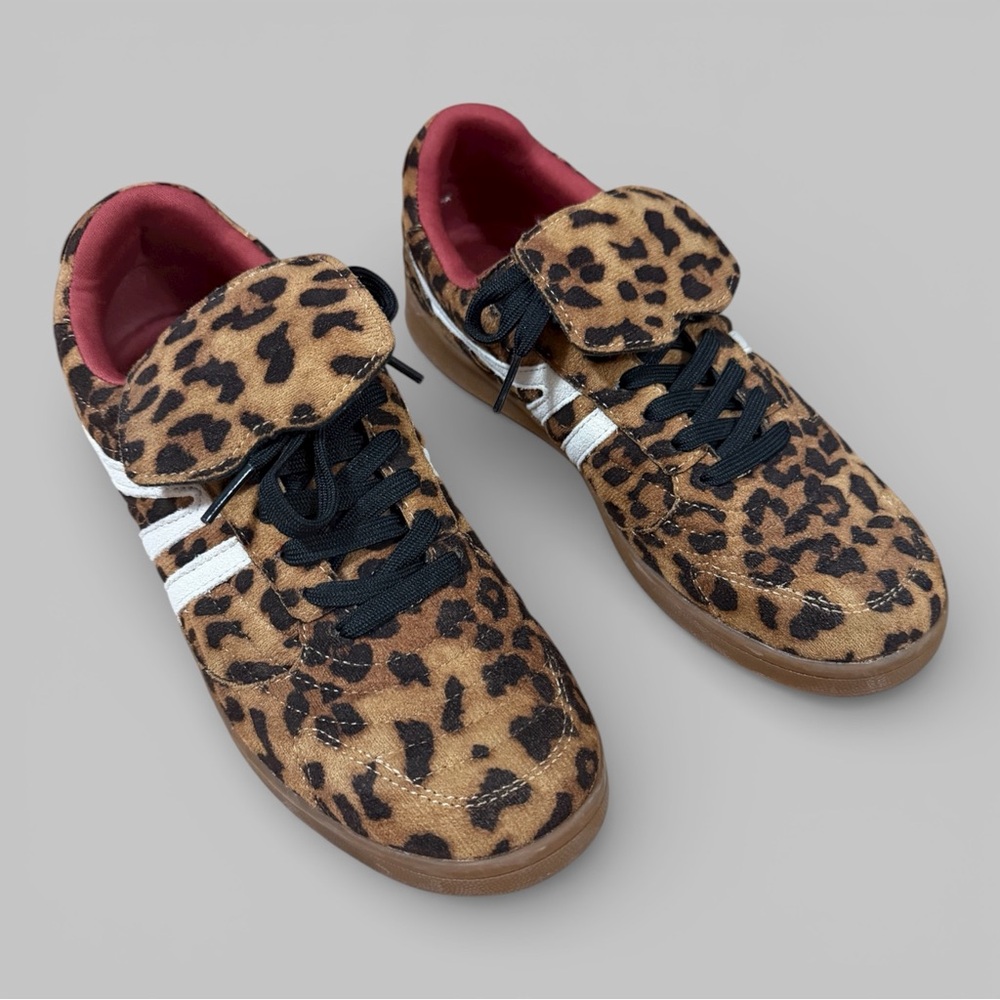 Steve Madden Leopard Print Sneakers